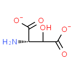 ChemSpider 2D Image | β-hydroxyaspartate | C4H5NO5