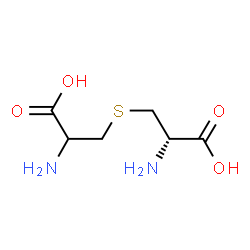 ChemSpider 2D Image | (2S,6R)-lanthionine | C6H12N2O4S