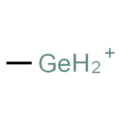 ChemSpider 2D Image | methylgermanium(1+) | CH6Ge