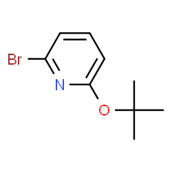 ChemSpider 2D Image | 2-BROMO-6-TERT-BUTOXYPYRIDINE | C9H12BrNO