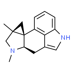 ChemSpider 2D Image | Cycloclavine | C16H18N2