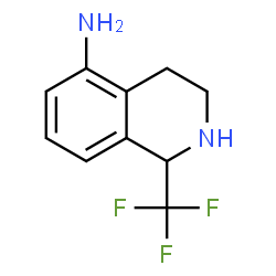 ChemSpider 2D Image | 1-(Trifluoromethyl)-1,2,3,4-tetrahydro-5-isoquinolinamine | C10H11F3N2