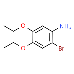 ChemSpider 2D Image | 2-Bromo-4,5-diethoxyaniline | C10H14BrNO2