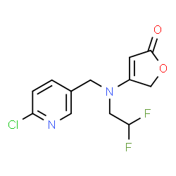 ChemSpider 2D Image | flupyradifurone | C12H11ClF2N2O2