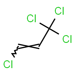 ChemSpider 2D Image | 1,3,3,3-Tetrachloro-1-propene | C3H2Cl4