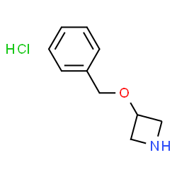 ChemSpider 2D Image | 3-(Benzyloxy)azetidine hydrochloride | C10H14ClNO