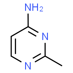 ChemSpider 2D Image | 2-Methyl-4-pyrimidinamine | C5H7N3