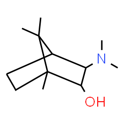 ChemSpider 2D Image | 3-(Dimethylamino)-1,7,7-trimethylbicyclo[2.2.1]heptan-2-ol | C12H23NO