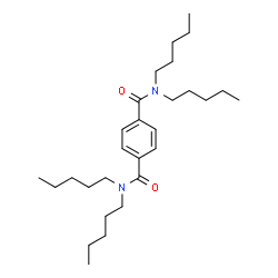 ChemSpider 2D Image | N,N,N',N'-Tetrapentylterephthalamide | C28H48N2O2