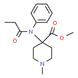 ChemSpider 2D Image | N-Methylcarfentanil | C17H24N2O3