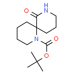 ChemSpider 2D Image | tert-Butyl 11-oxo-5,10-diazaspiro[5.5]undecane-5-carboxylate | C14H24N2O3