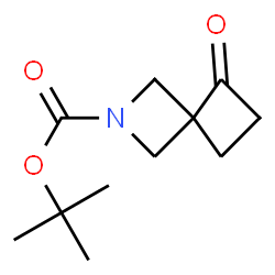 ChemSpider 2D Image | tert-Butyl 5-oxo-2-azaspiro[3.3]heptane-2-carboxylate | C11H17NO3