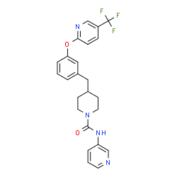 ChemSpider 2D Image | PF-3845 | C24H23F3N4O2