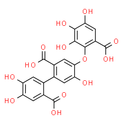 ChemSpider 2D Image | Valoneic acid | C21H14O13