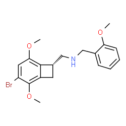 ChemSpider 2D Image | 2CBCB-NBOMe | C19H22BrNO3