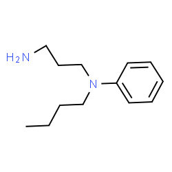 ChemSpider 2D Image | N-Butyl-N-phenyl-1,3-propanediamine | C13H22N2