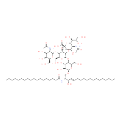 ChemSpider 2D Image | GM2 ganglioside | C68H123N3O26