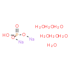 ChemSpider 2D Image | [mu-Phosphato(2-)-kappaO:kappaO']disodium heptahydrate | H15Na2O11P