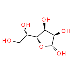 ChemSpider 2D Image | alpha-L-Talofuranose | C6H12O6