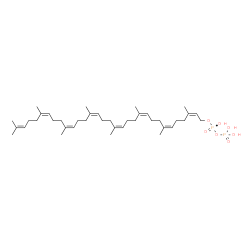 ChemSpider 2D Image | (2Z,6Z,10Z,14Z,18Z,22Z,26Z)-3,7,11,15,19,23,27,31-Octamethyl-2,6,10,14,18,22,26,30-dotriacontaoctaen-1-yl trihydrogen diphosphate | C40H68O7P2