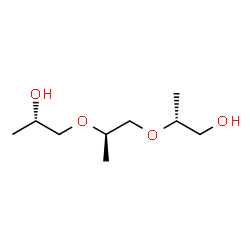 ChemSpider 2D Image | (2R)-2-{(2R)-2-[(2S)-2-Hydroxypropoxy]propoxy}-1-propanol | C9H20O4