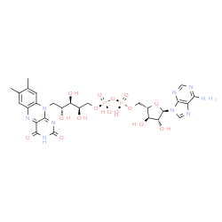 ChemSpider 2D Image | FLAVIN-N7 PROTONATED-ADENINE DINUCLEOTIDE | C27H33N9O15P2