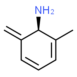 ChemSpider 2D Image | (1S)-2-Methyl-6-methylene-2,4-cyclohexadien-1-amine | C8H11N
