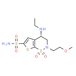 ChemSpider 2D Image | AL4623 | C11H19N3O5S3