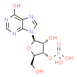 ChemSpider 2D Image | inosine 3'-monophosphate | C10H13N4O8P