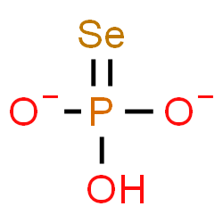 ChemSpider 2D Image | Hydrogen phosphoroselenoate | HO3PSe