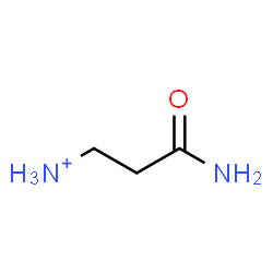 ChemSpider 2D Image | 3-Amino-3-oxo-1-propanaminium | C3H9N2O