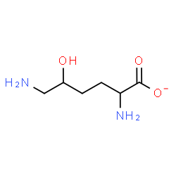 ChemSpider 2D Image | 2,6-Diamino-2,3,4,6-tetradeoxyhexonate | C6H13N2O3