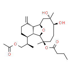 ChemSpider 2D Image | hirsutalin H | C26H42O7