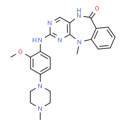 ChemSpider 2D Image | XMD8-87 | C24H27N7O2