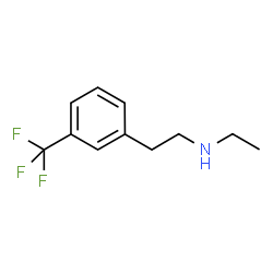 ChemSpider 2D Image | N-Ethyl-2-[3-(trifluoromethyl)phenyl]ethanamine | C11H14F3N