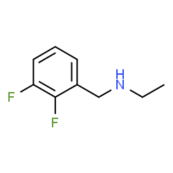 ChemSpider 2D Image | N-(2,3-Difluorobenzyl)ethanamine | C9H11F2N