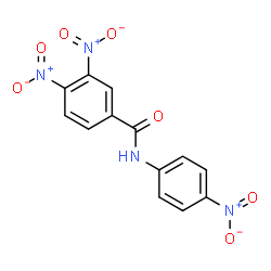 ChemSpider 2D Image | 3,4-Dinitro-N-(4-nitrophenyl)benzamide | C13H8N4O7