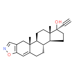 ChemSpider 2D Image | Danazol | C22H27NO2