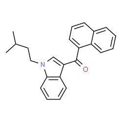 ChemSpider 2D Image | JWH 018 N-(3-methylbutyl) isomer | C24H23NO