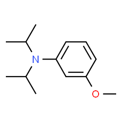 ChemSpider 2D Image | N,N-Diisopropyl-3-methoxyaniline | C13H21NO