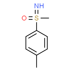 ChemSpider 2D Image | 1-Methyl-4-(S-methylsulfonimidoyl)benzene | C8H11NOS