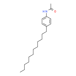 ChemSpider 2D Image | N-(4-Dodecylphenyl)acetamide | C20H33NO