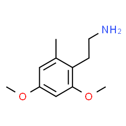 ChemSpider 2D Image | 2-(2,4-Dimethoxy-6-methylphenyl)ethanamine | C11H17NO2