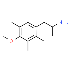 ChemSpider 2D Image | 1-(4-Methoxy-2,3,5-trimethylphenyl)-2-propanamine | C13H21NO
