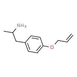 ChemSpider 2D Image | 1-[4-(Allyloxy)phenyl]-2-propanamine | C12H17NO
