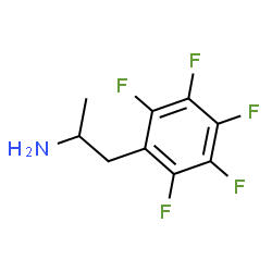 ChemSpider 2D Image | 1-(Pentafluorophenyl)-2-propanamine | C9H8F5N