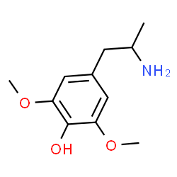 ChemSpider 2D Image | 4-(2-Aminopropyl)-2,6-dimethoxyphenol | C11H17NO3