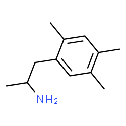 ChemSpider 2D Image | 1-(2,4,5-Trimethylphenyl)-2-propanamine | C12H19N