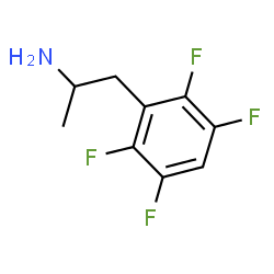 ChemSpider 2D Image | 1-(2,3,5,6-Tetrafluorophenyl)-2-propanamine | C9H9F4N