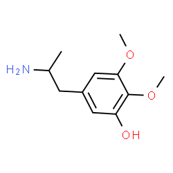 ChemSpider 2D Image | 5-(2-Aminopropyl)-2,3-dimethoxyphenol | C11H17NO3